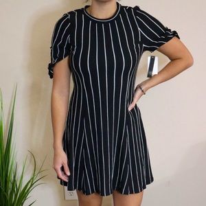 Black & White Stripes Dress